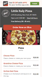 Mobile Screenshot of littleitalypizza92nd.com